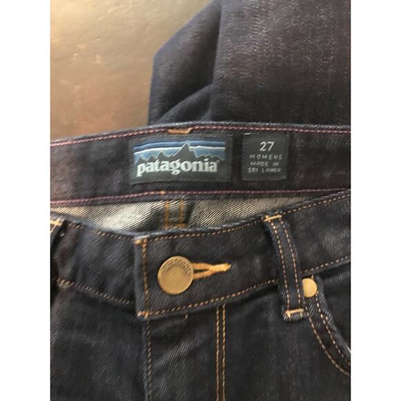 Patagonia Women's Blue Straight Regular Jeans - Size 27 (4) - Picture 7 of 15